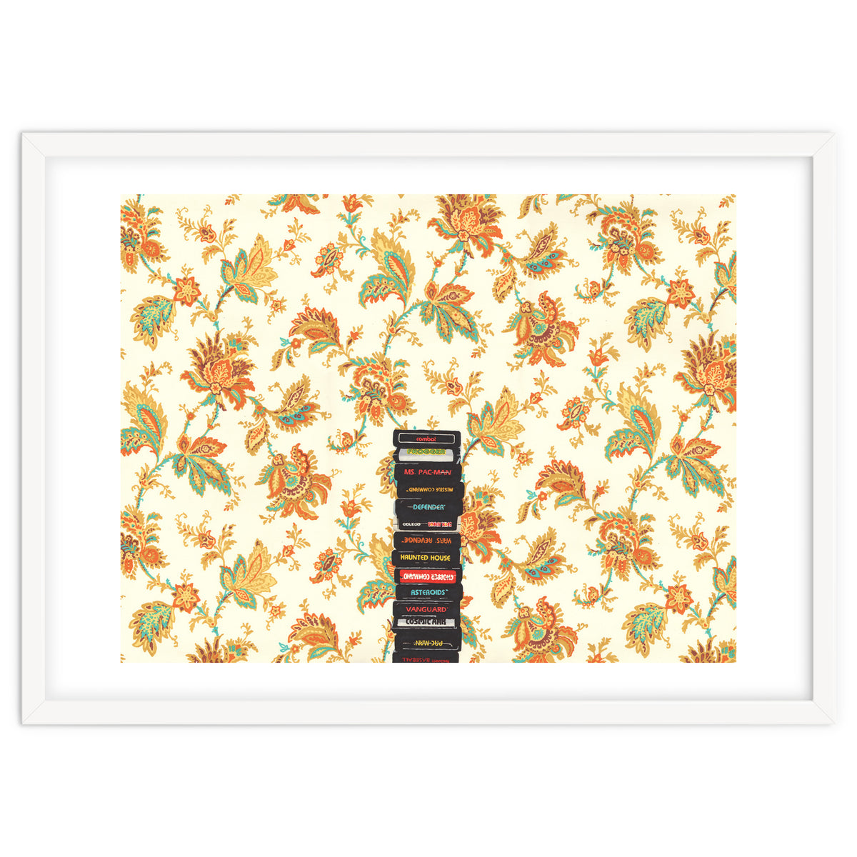 Atari & Flower Wallpaper