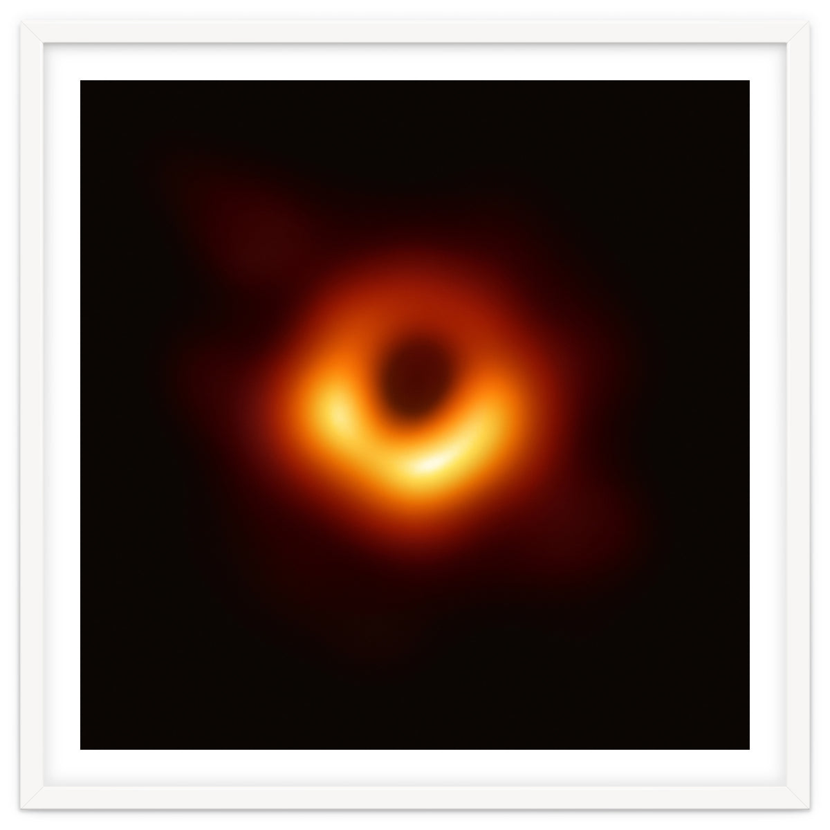 First Image of a Blackhole (Square Version)