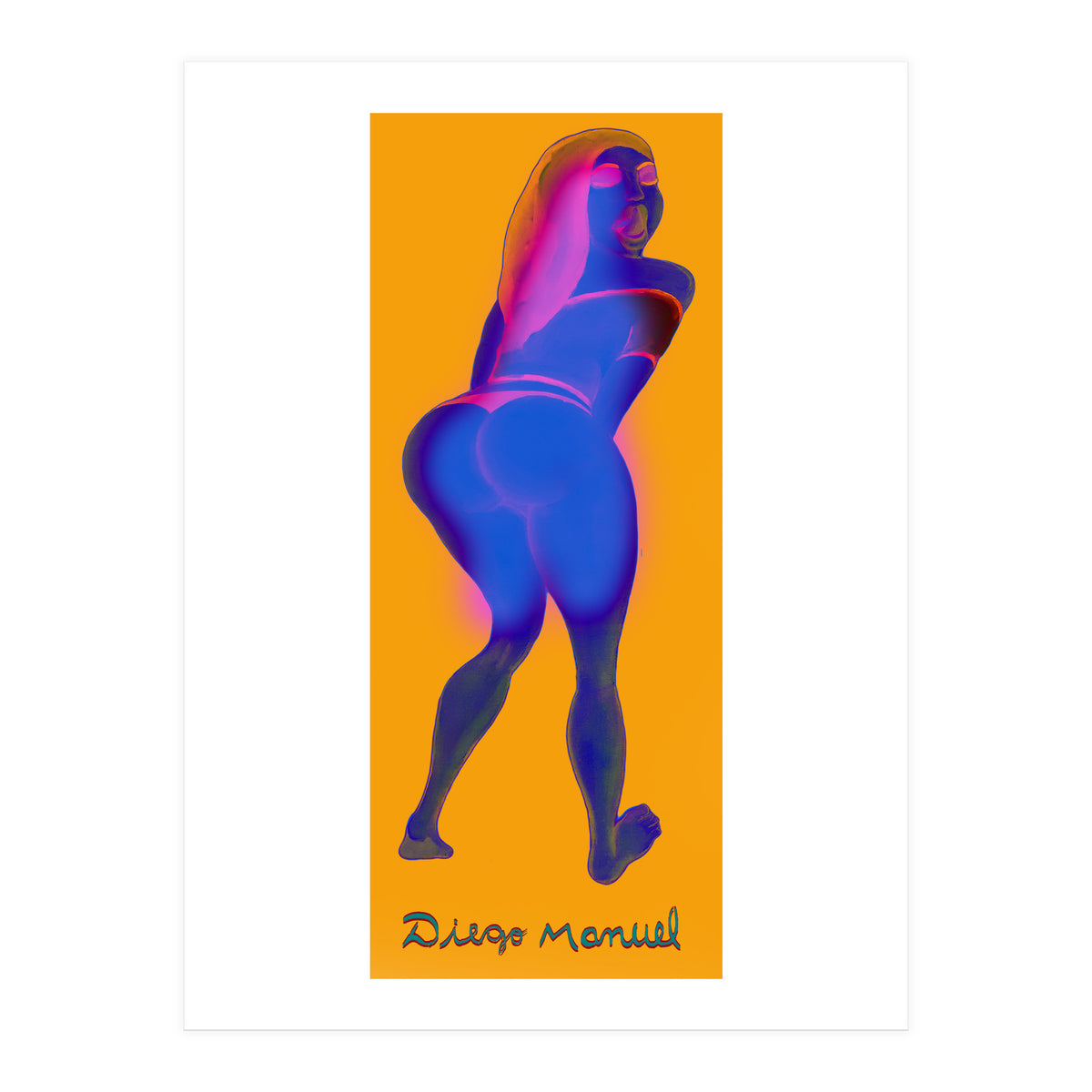 Chica Sensual 2 B2 (Print Only)