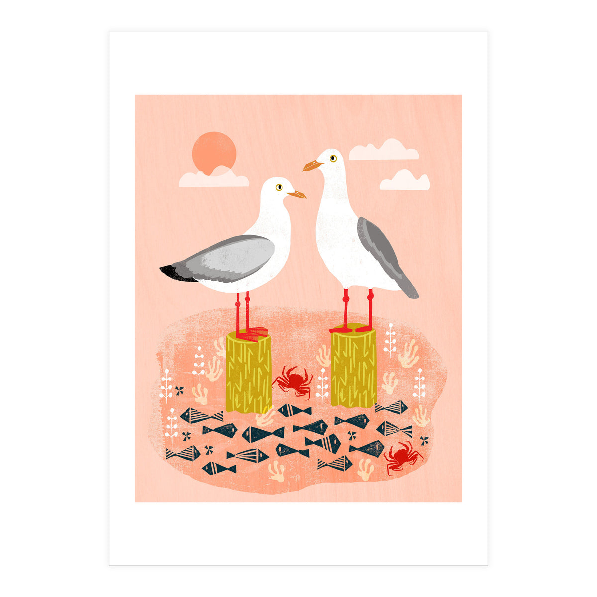 Seagulls (Print Only)