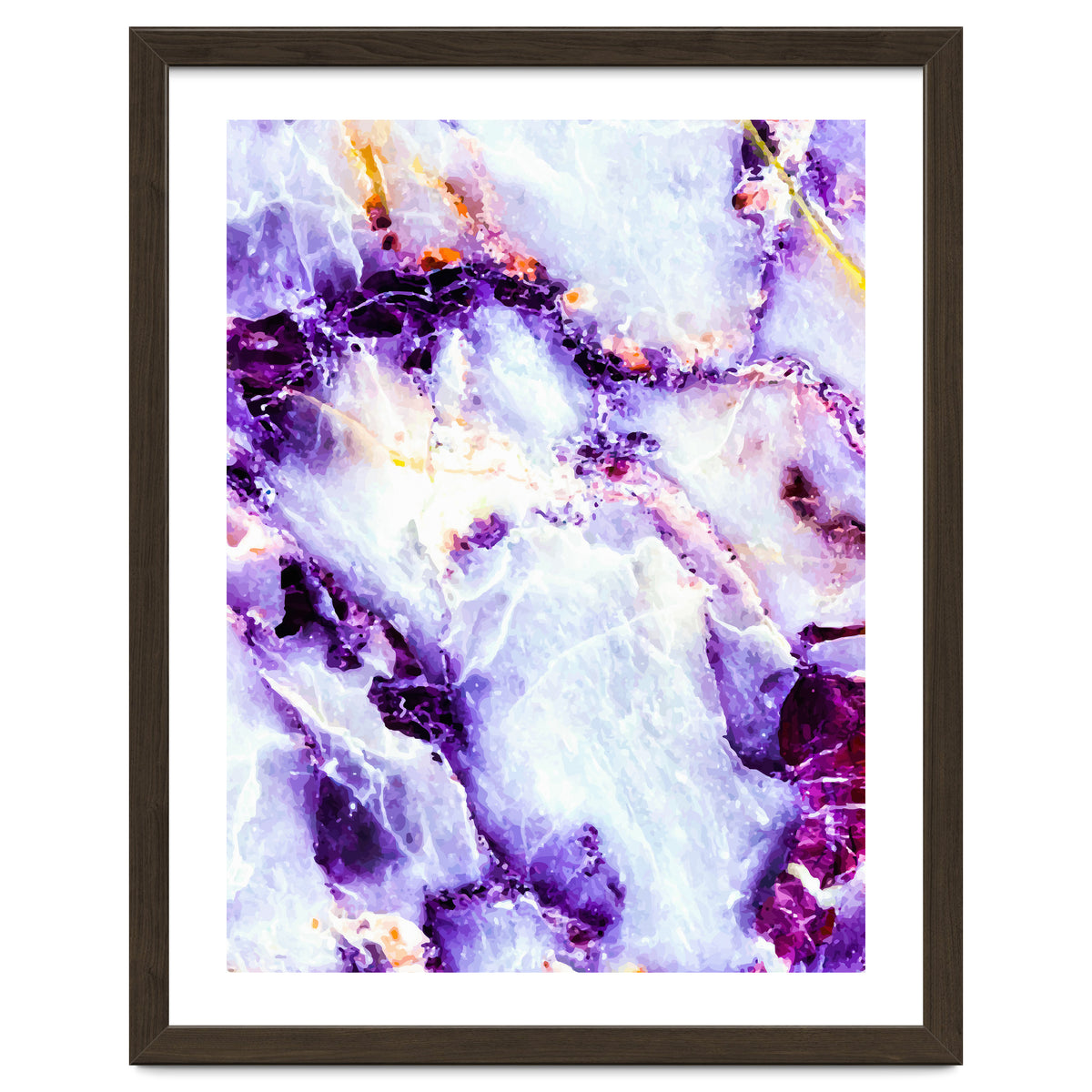 Purple marbling I