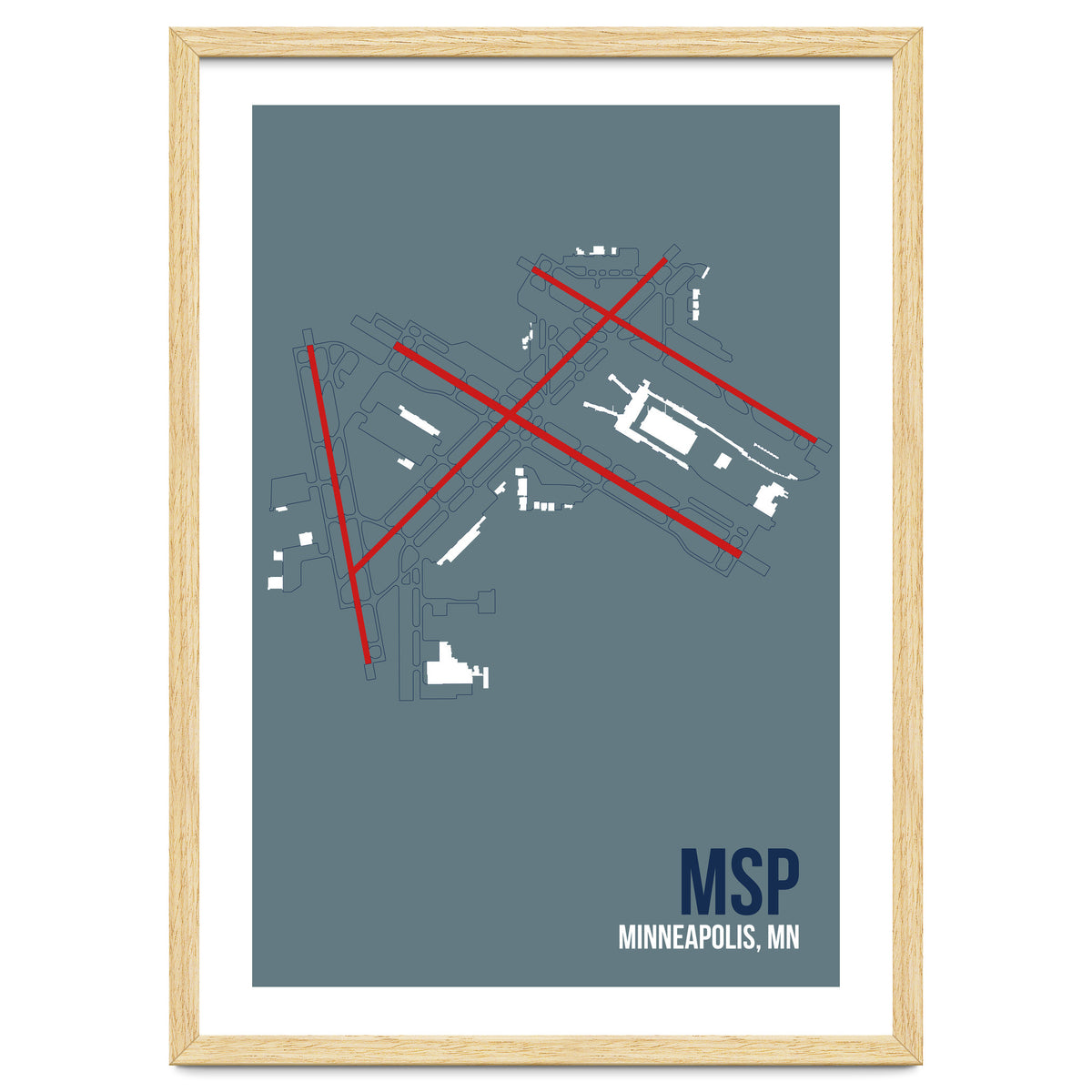 Minneapolis Airport Layout