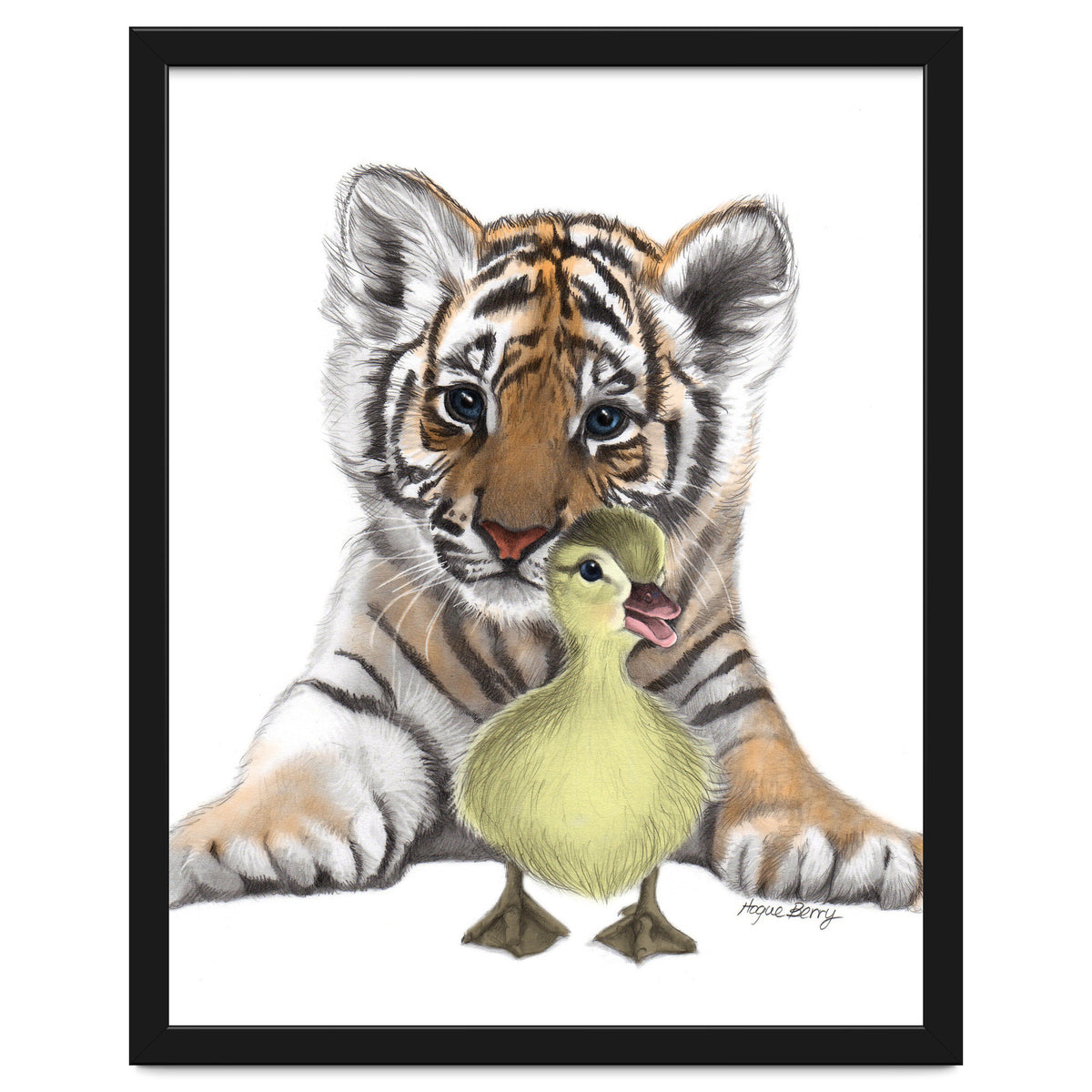 Tiger and Duck