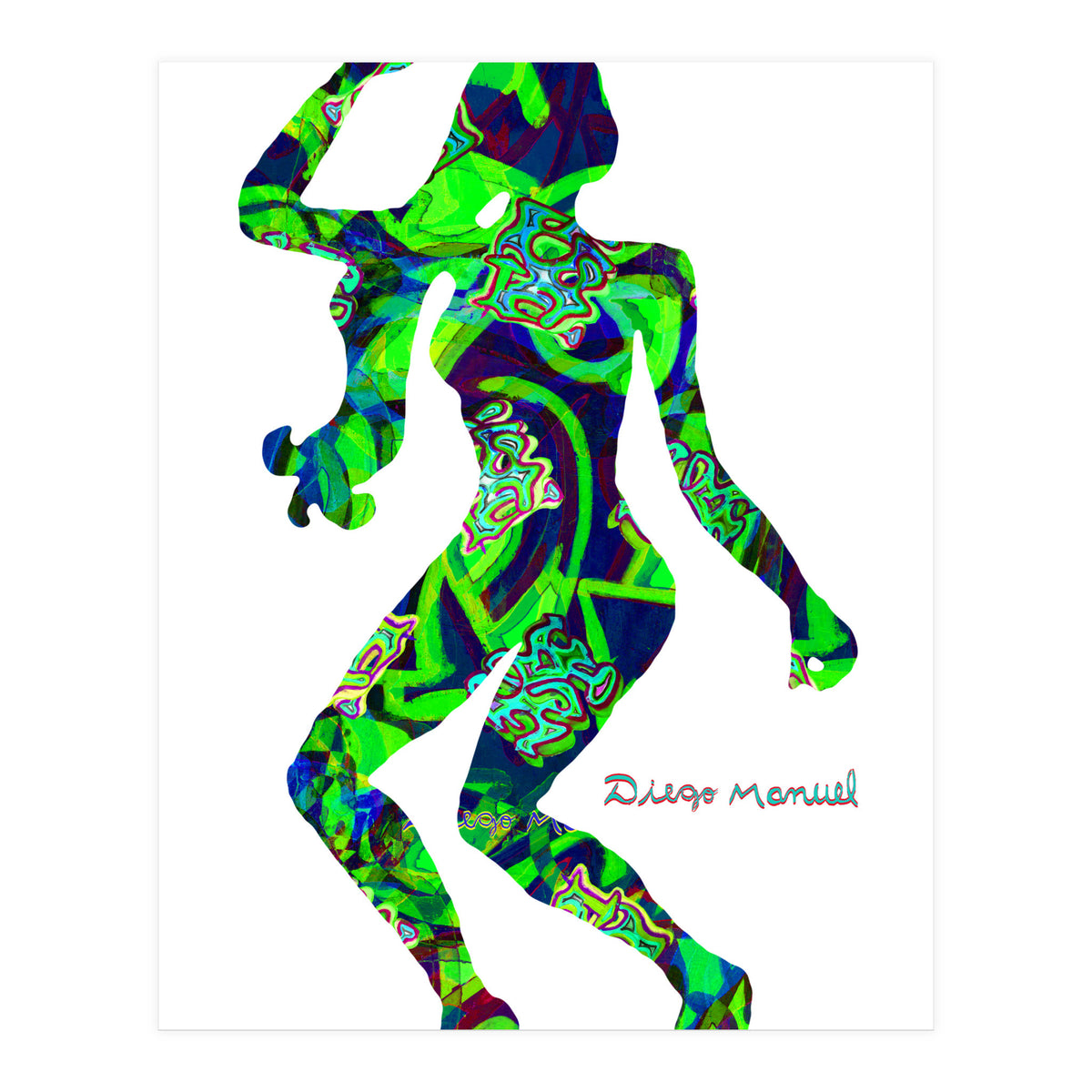 Dance Girl B 19  (Print Only)