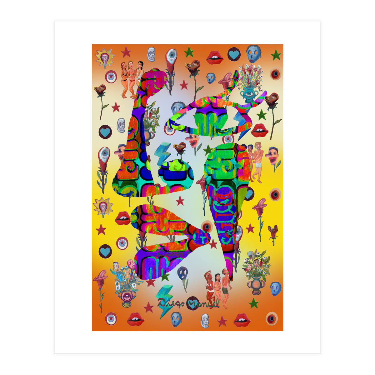 Graffiti Digital 12 2022 B 10 (Print Only)