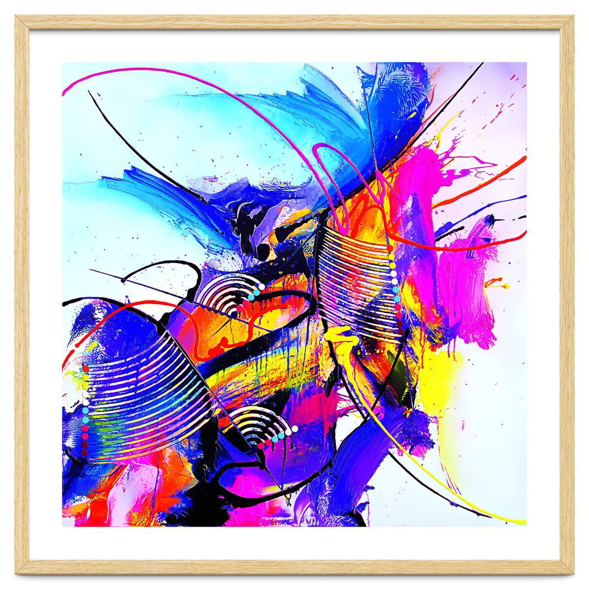 Abstract Art Britto - Qb293