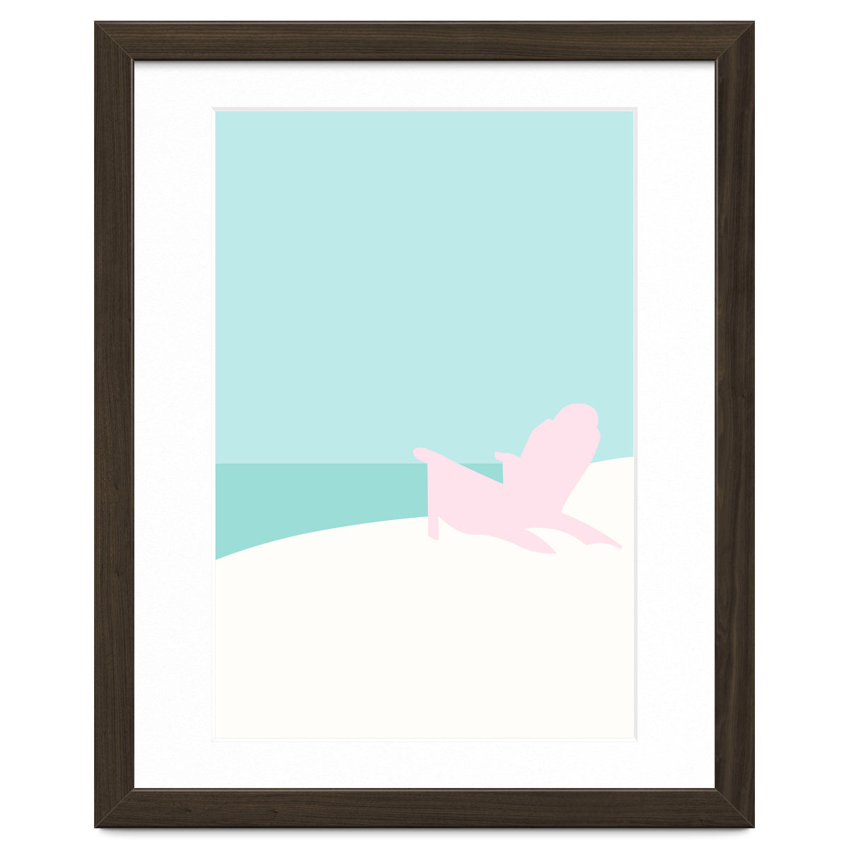 Minimal Beach Chair - Turquoise Coast