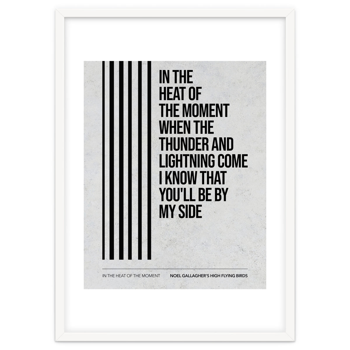 Noel Gallagher's High Flying Birds - In The Heat Of The Moment