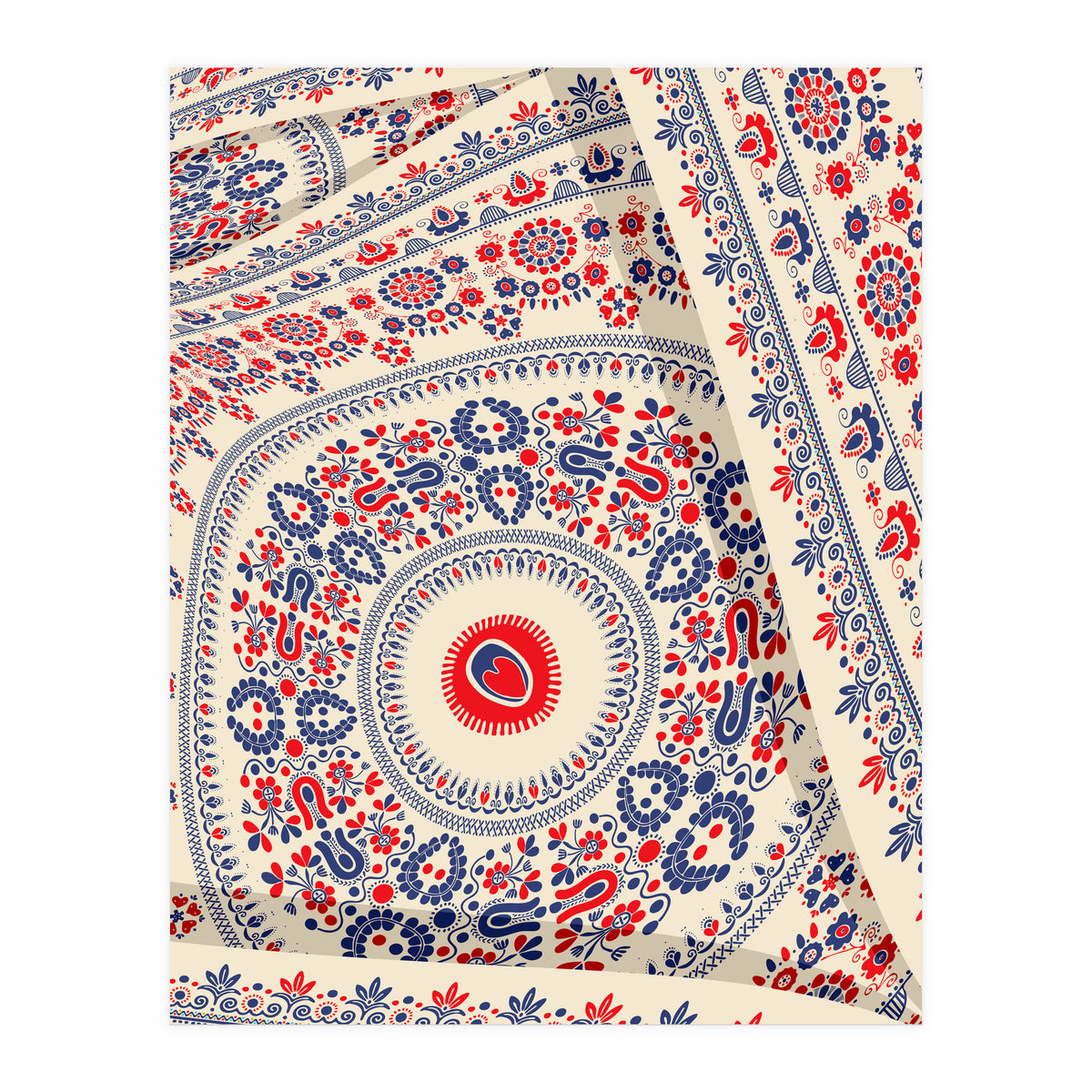 Romanian embroidery background 34 (Print Only)