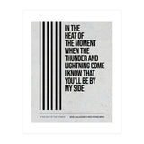 Noel Gallagher's High Flying Birds - In The Heat Of The Moment (Print Only) thumbnail