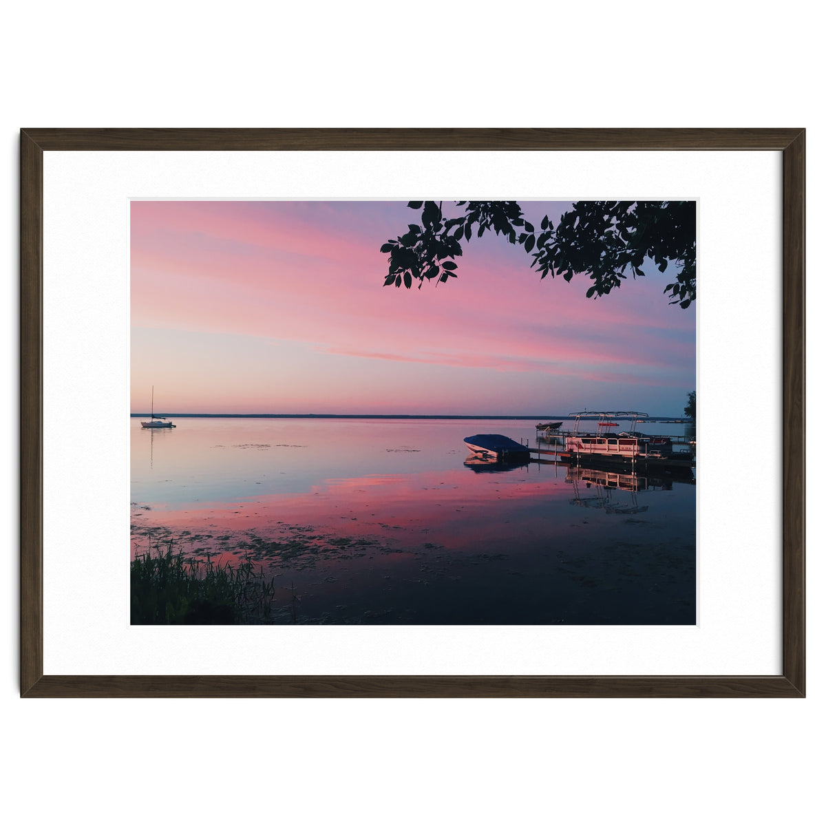 Magic hour on the lake