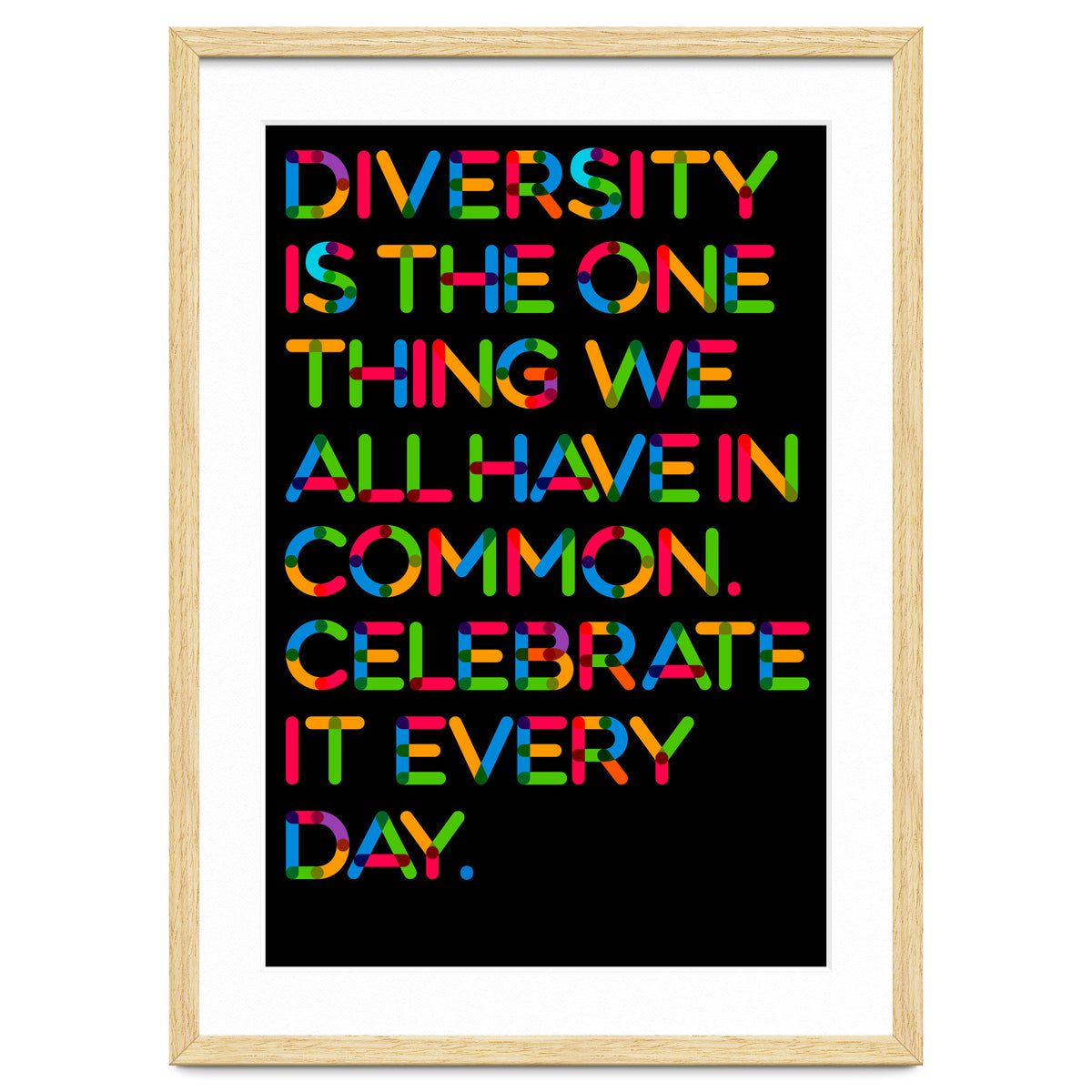 DIVERSITY (black Version)