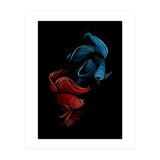 bettas fight (Print Only) thumbnail