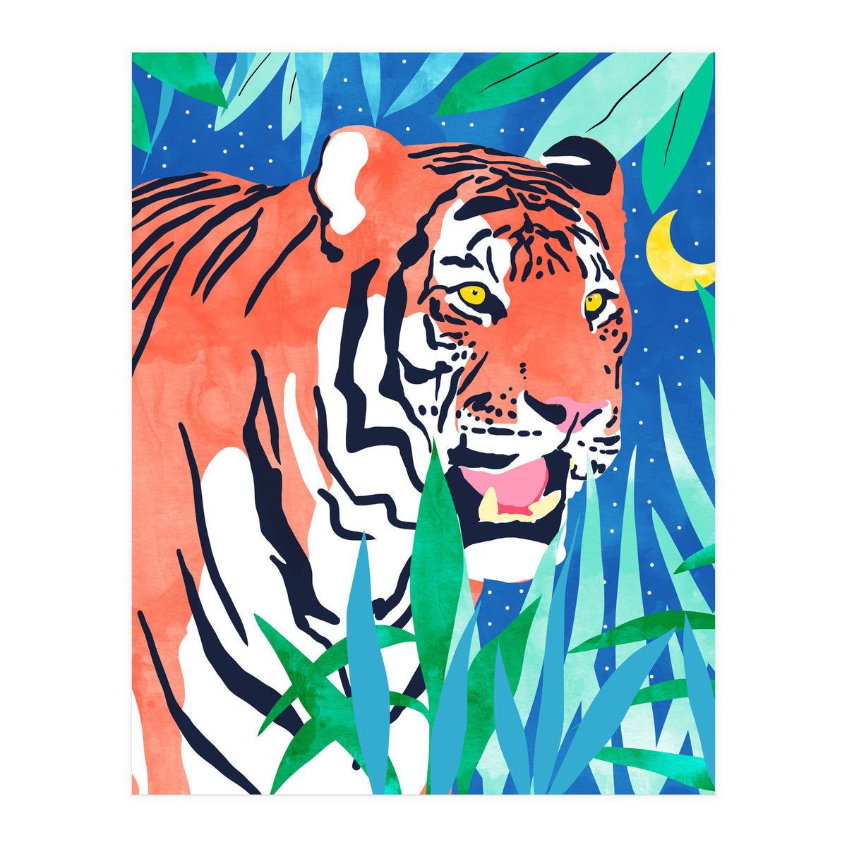 Tiger Forest (Print Only)