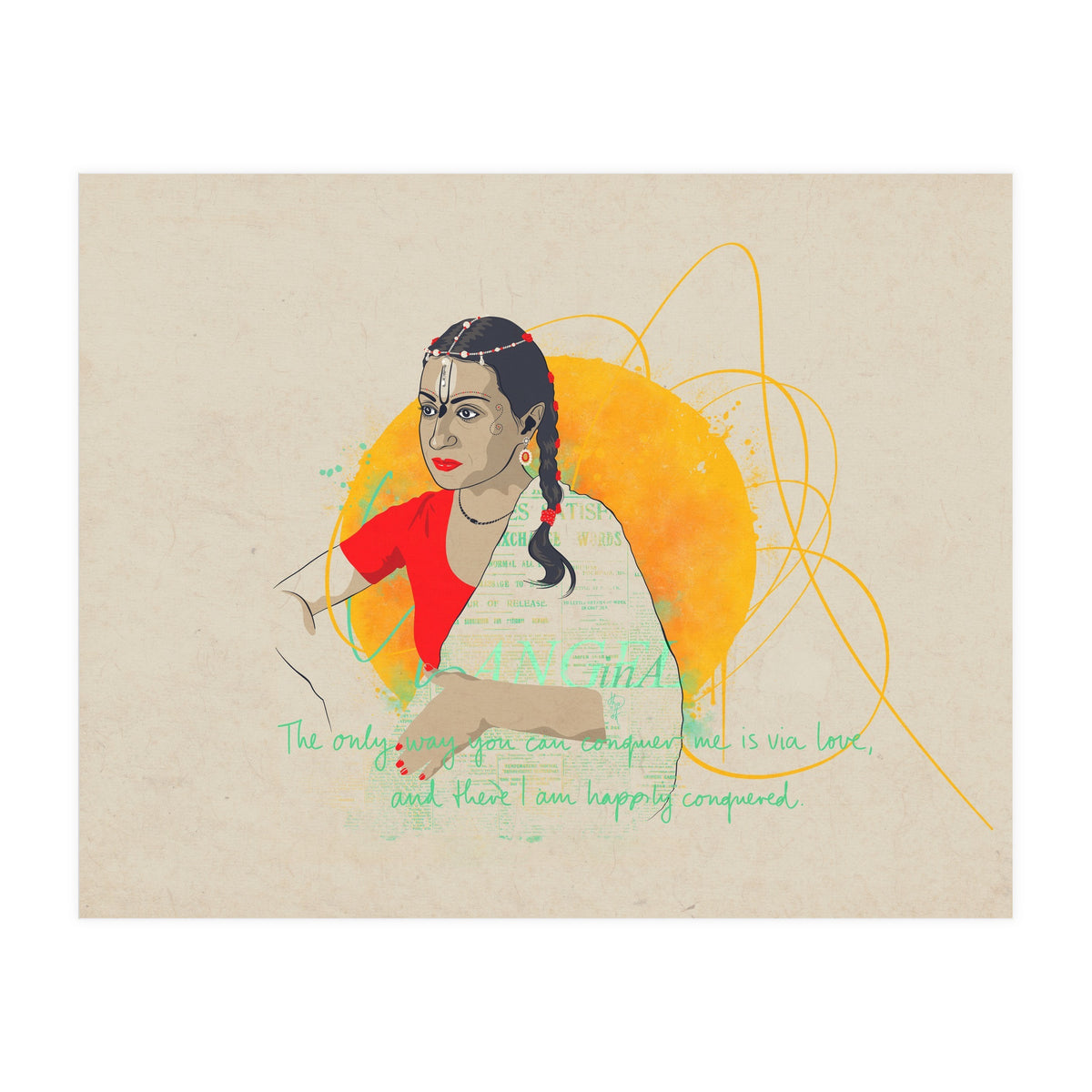 Angelina (Print Only)