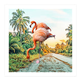 Flamingo Vacay (Print Only) thumbnail