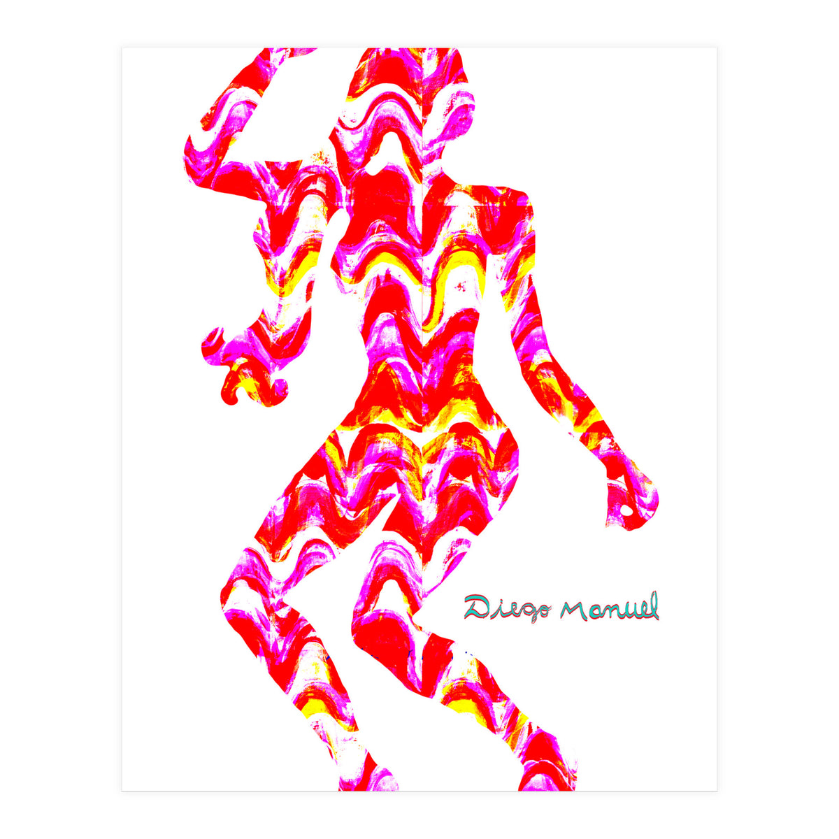 Dance Girl B 16  (Print Only)
