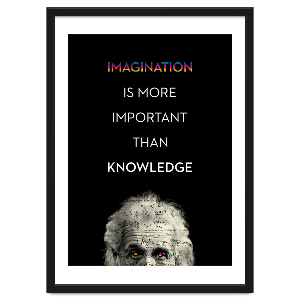 IMAGINATION BY ALBERT EINSTEIN