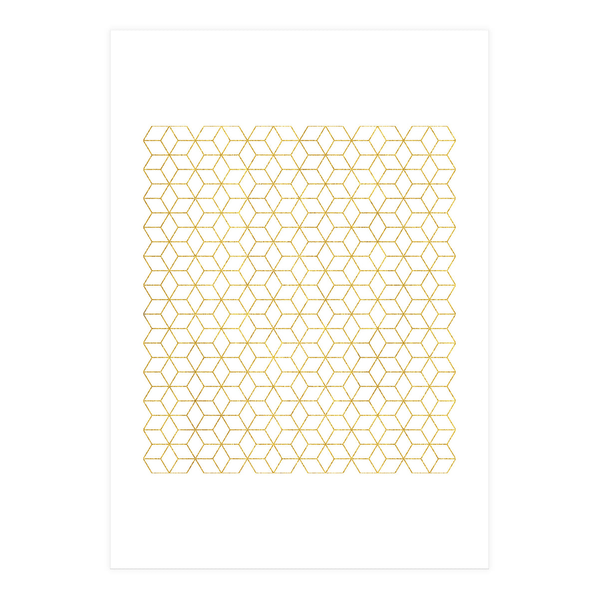 Gold + Geometric (Print Only)