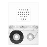 Music Sounds Better With You (Print Only) thumbnail