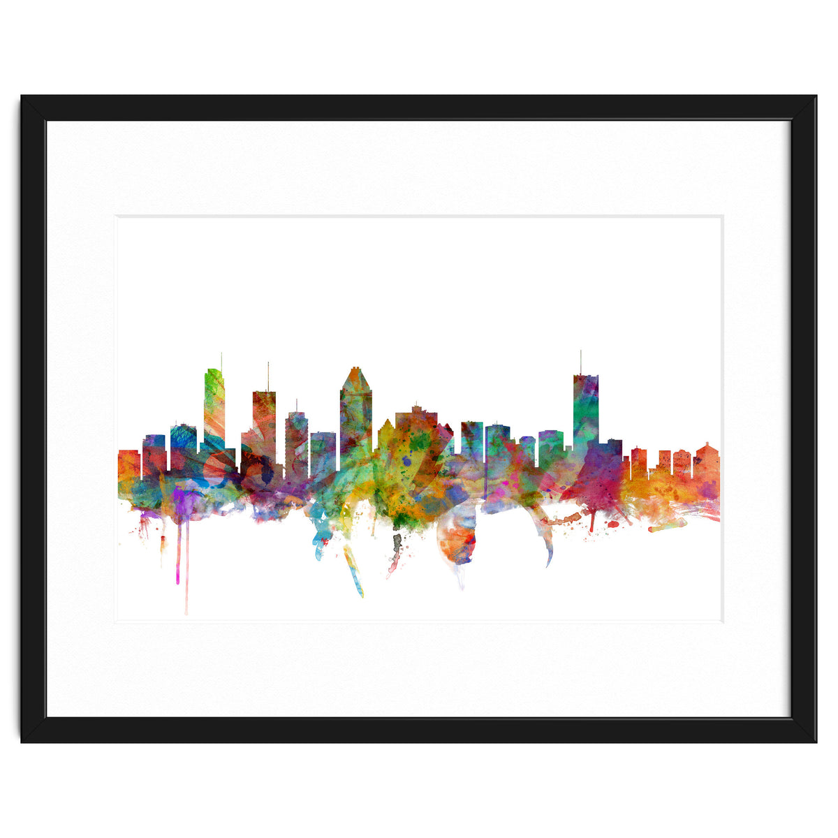 Montreal Canada Skyline