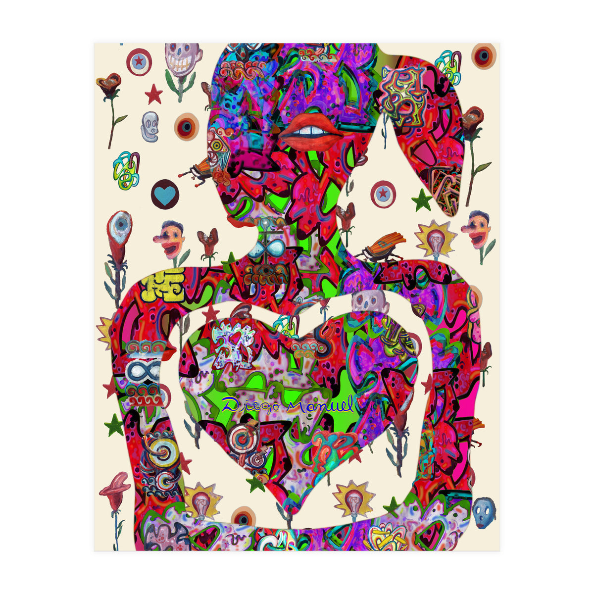 Mujer Digital 3 23 (Print Only)