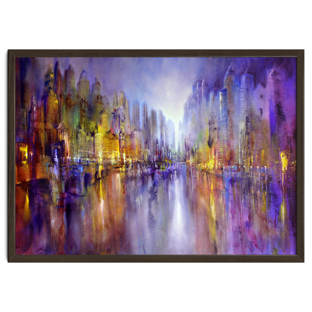 Stadt Am Fluss - city on the riverside