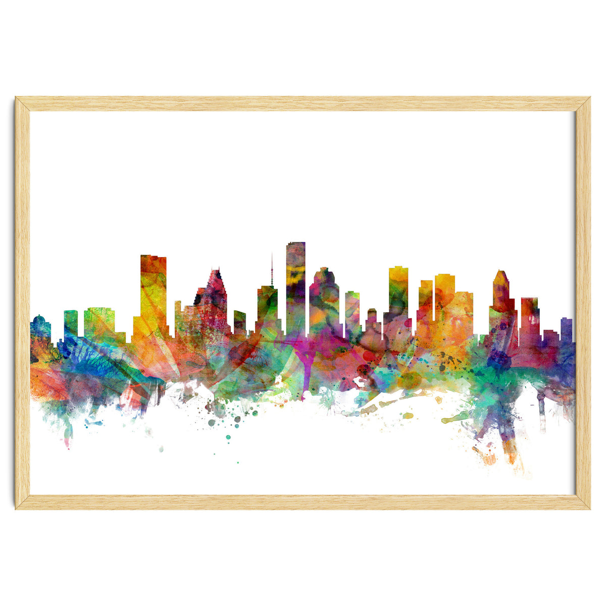 Houston Texas Skyline