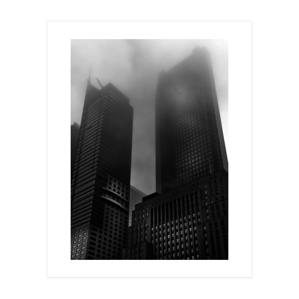 Downtown Toronto Fogfest No 2 (Print Only)
