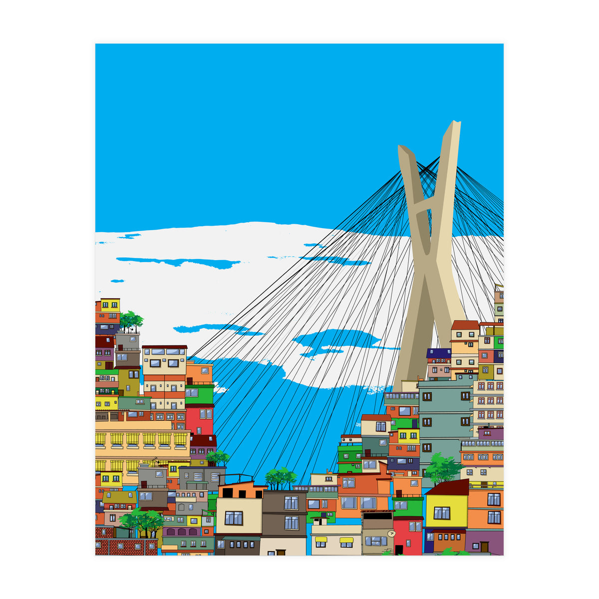 Sao Paulo (Print Only)