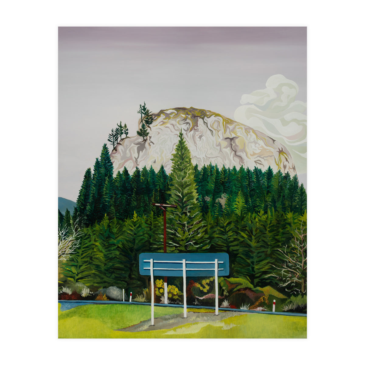 Pohaturoa - Approaching Taupo (Print Only)