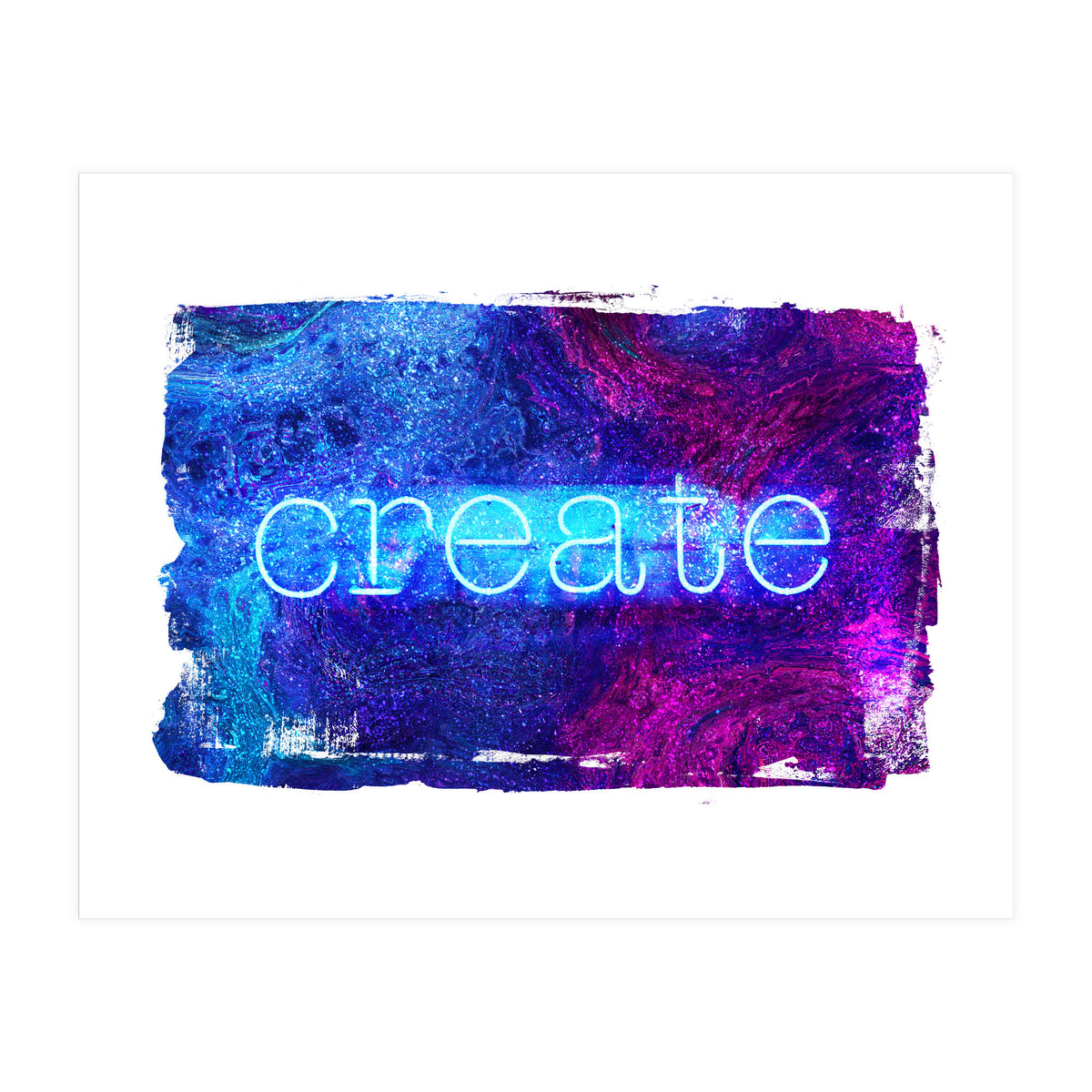Neon Collection - Create (Print Only)