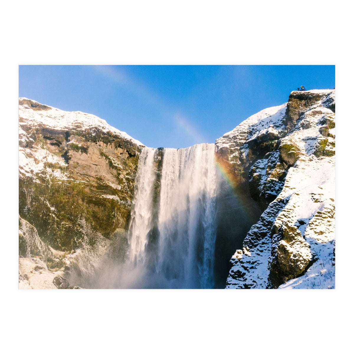 Skogafoss Waterfall Iceland 3 (Print Only)