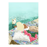 Heart Upon My Sleeve, Valentine's Day Love Bohemian (Print Only) thumbnail