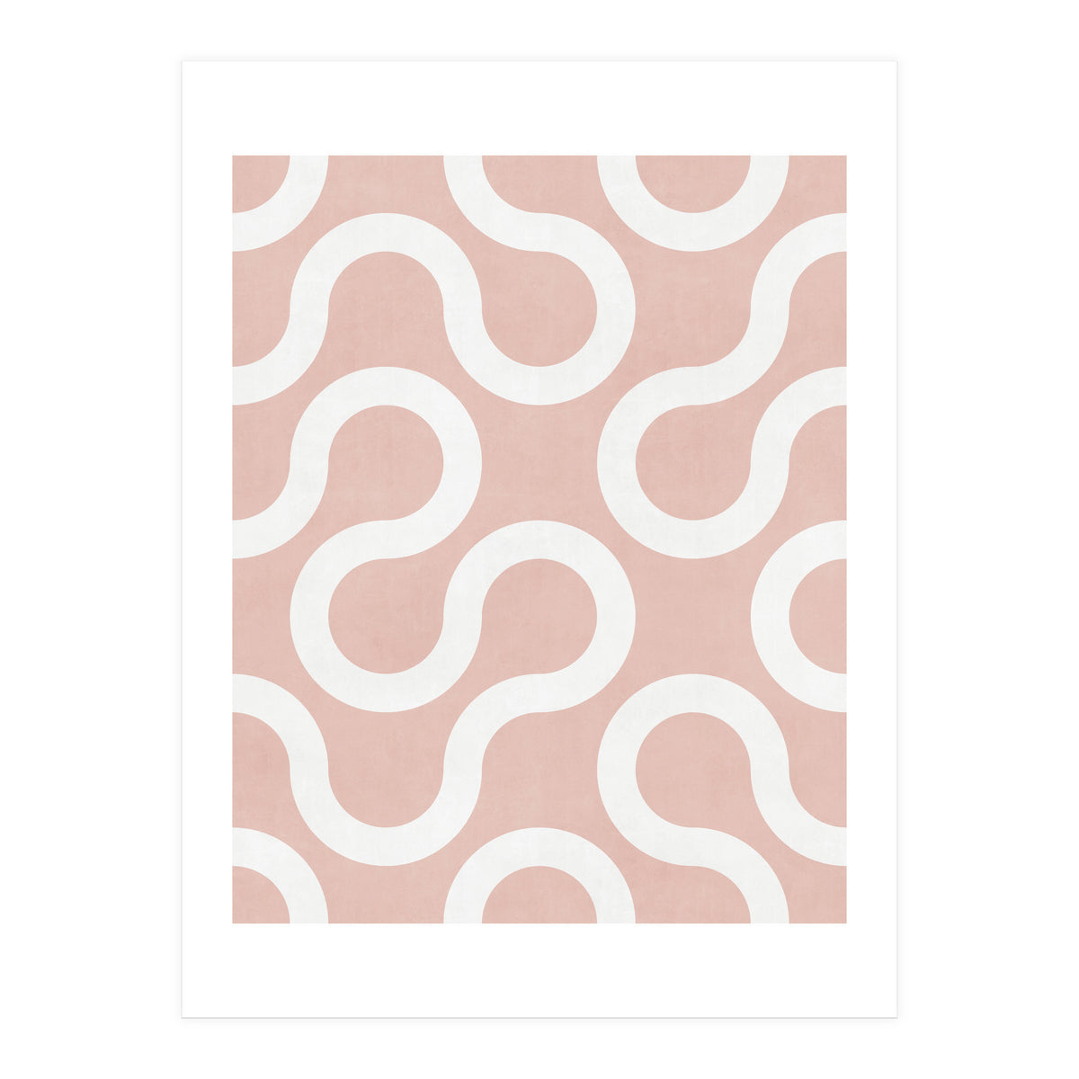 My Favorite Geometric Patterns No.29 - Pale Pink (Print Only)