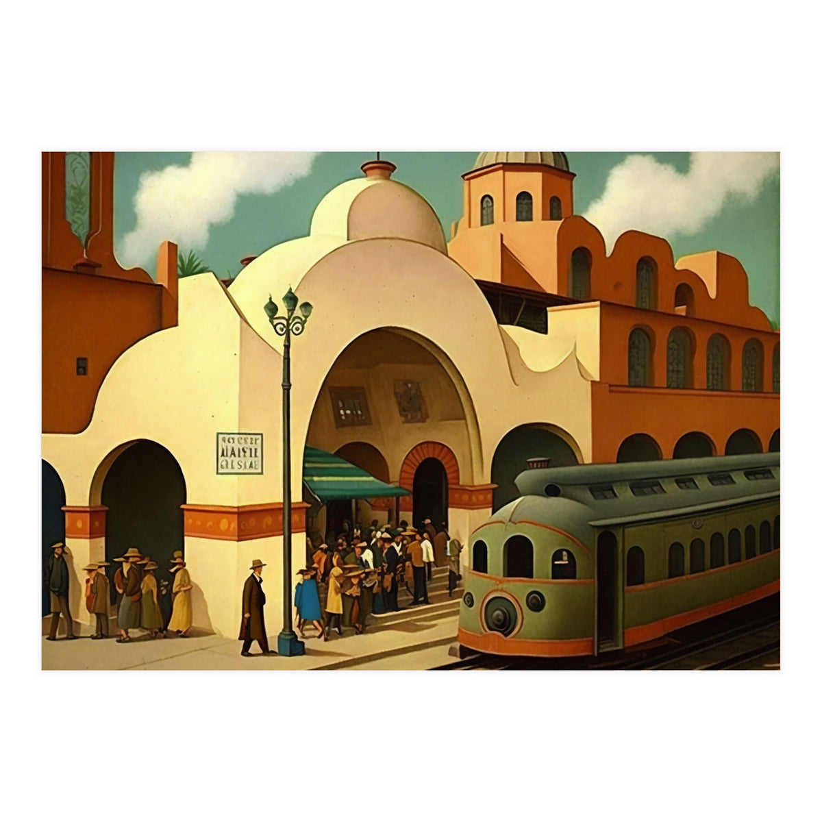 Train Station (Print Only)