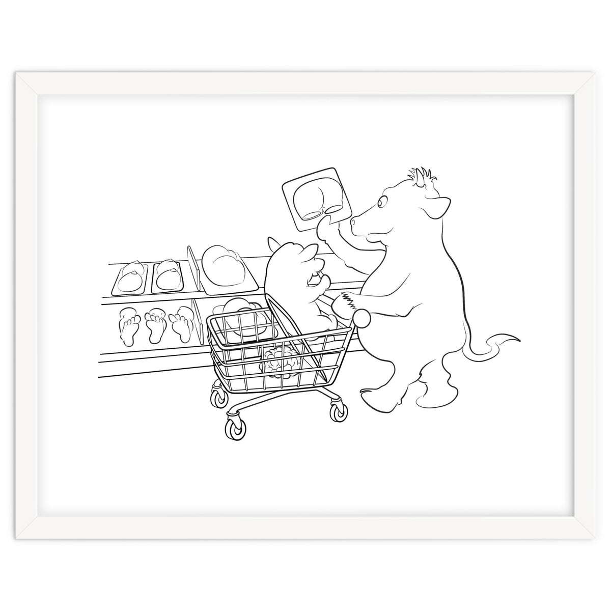 Supermarkey Cow Mandos