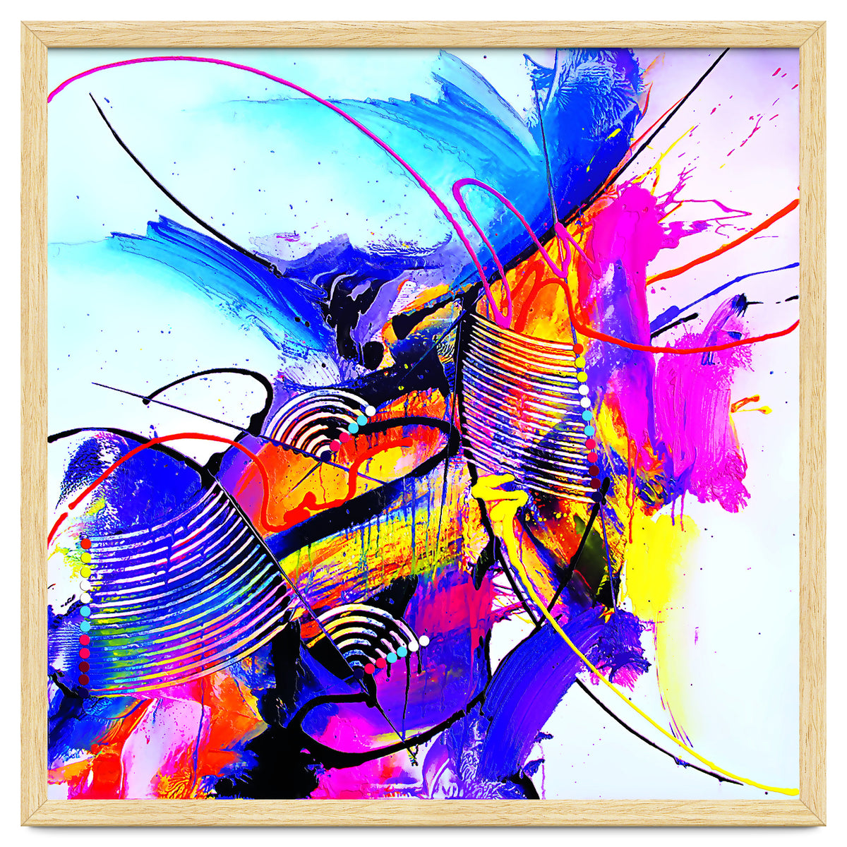 Abstract Art Britto - Qb293