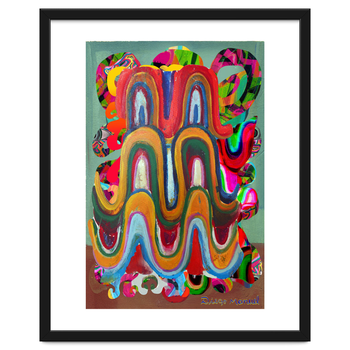 Pop Abstract Asimetrico A5