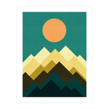 Geometric landscape IV (Print Only) thumbnail
