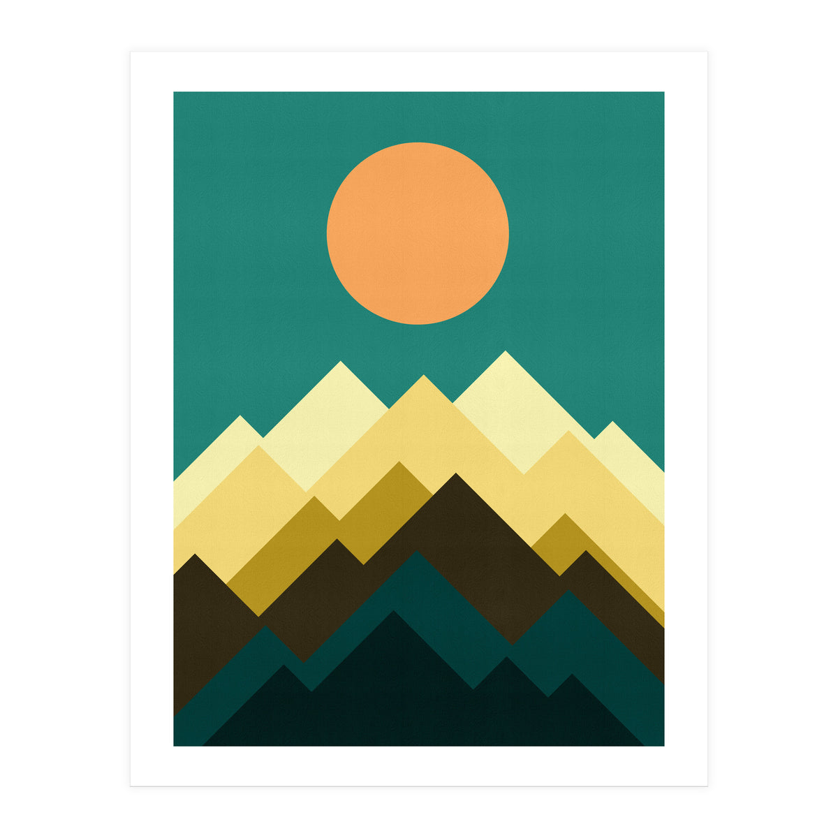 Geometric landscape IV (Print Only)