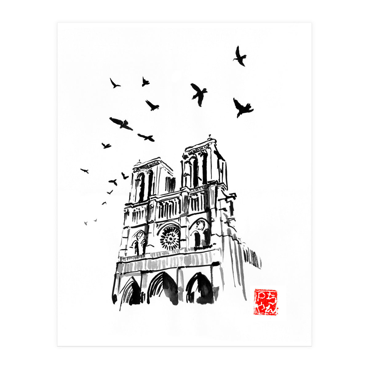 Notre Dame de Paris (Print Only)