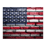 Wall painted US flag (Print Only) thumbnail