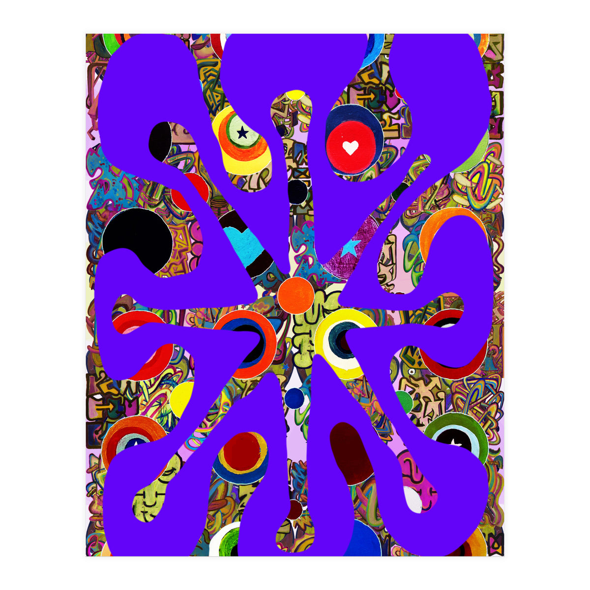 Fuego Y Graffiti 85 (Print Only)