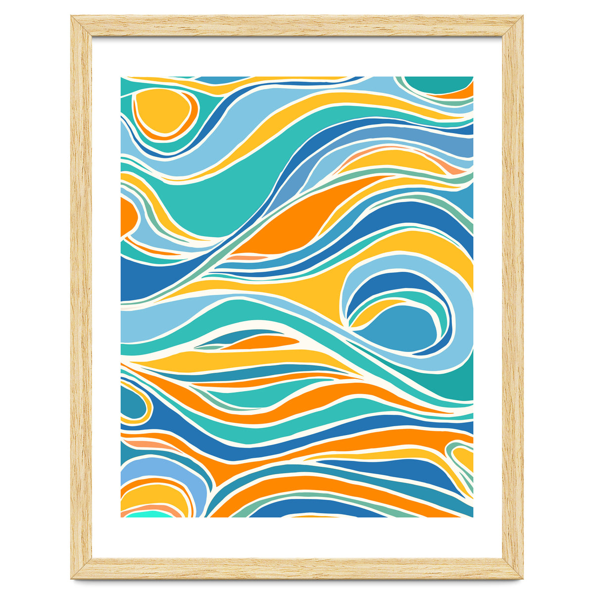 Summer Beach Abstract