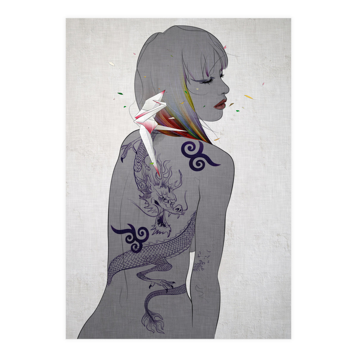 Prayer Of The Dragon Rider Inside (Print Only)