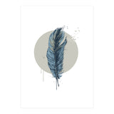 Feather In A Circle (Print Only) thumbnail