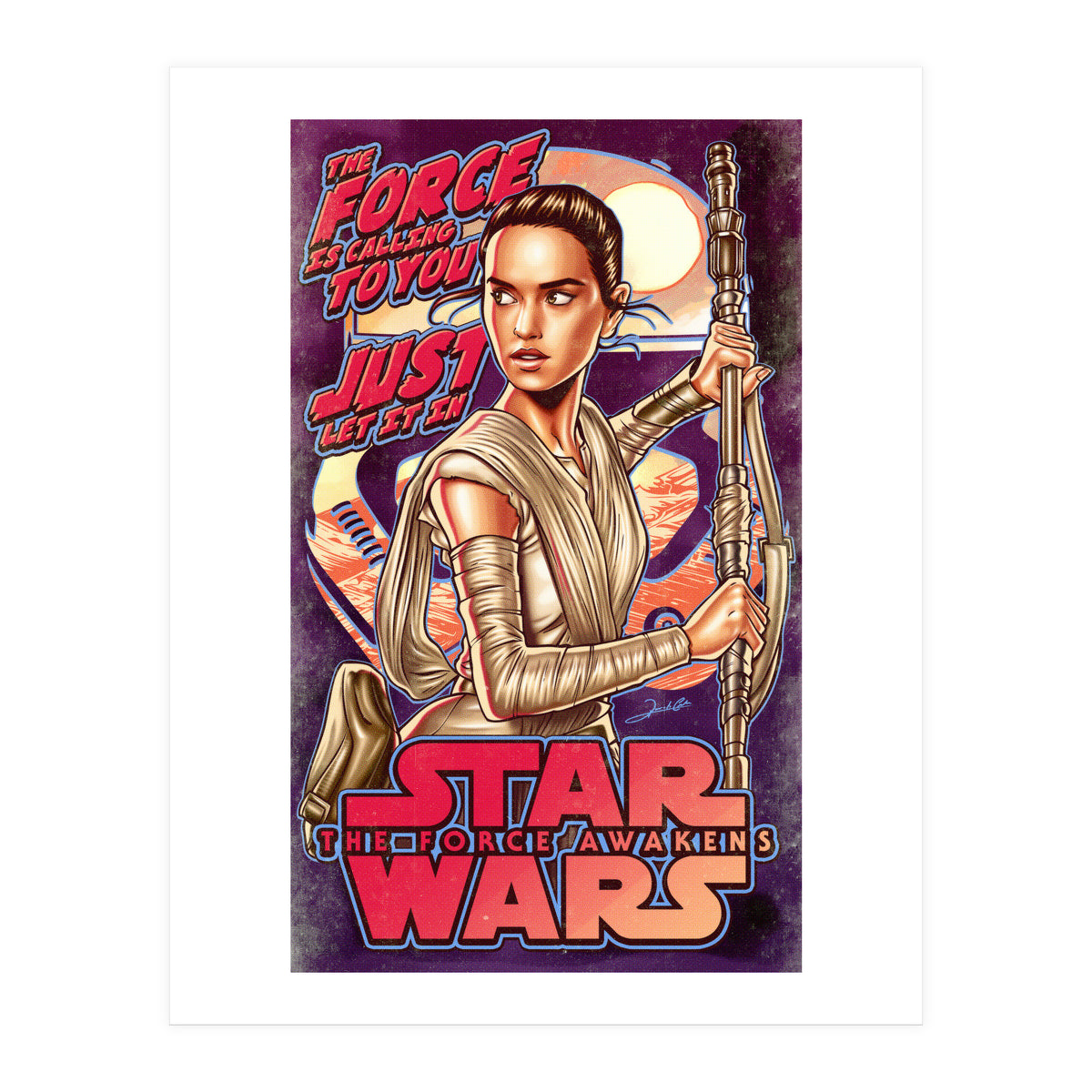 The Force Is Calling (Print Only)