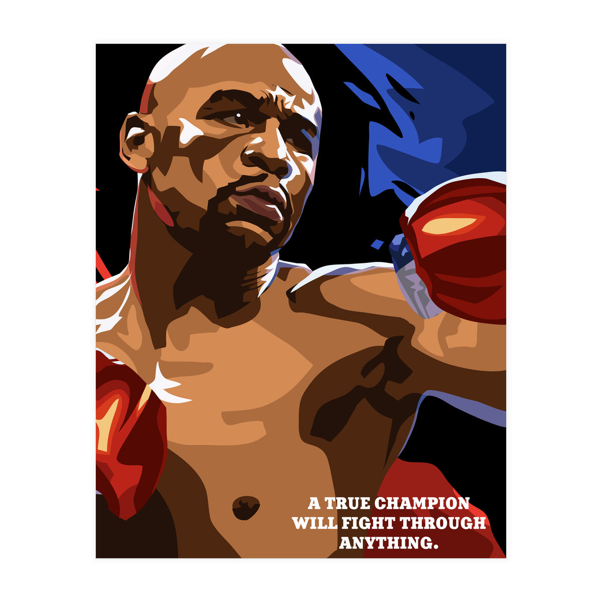Floyd Mayweather Jr (Print Only)