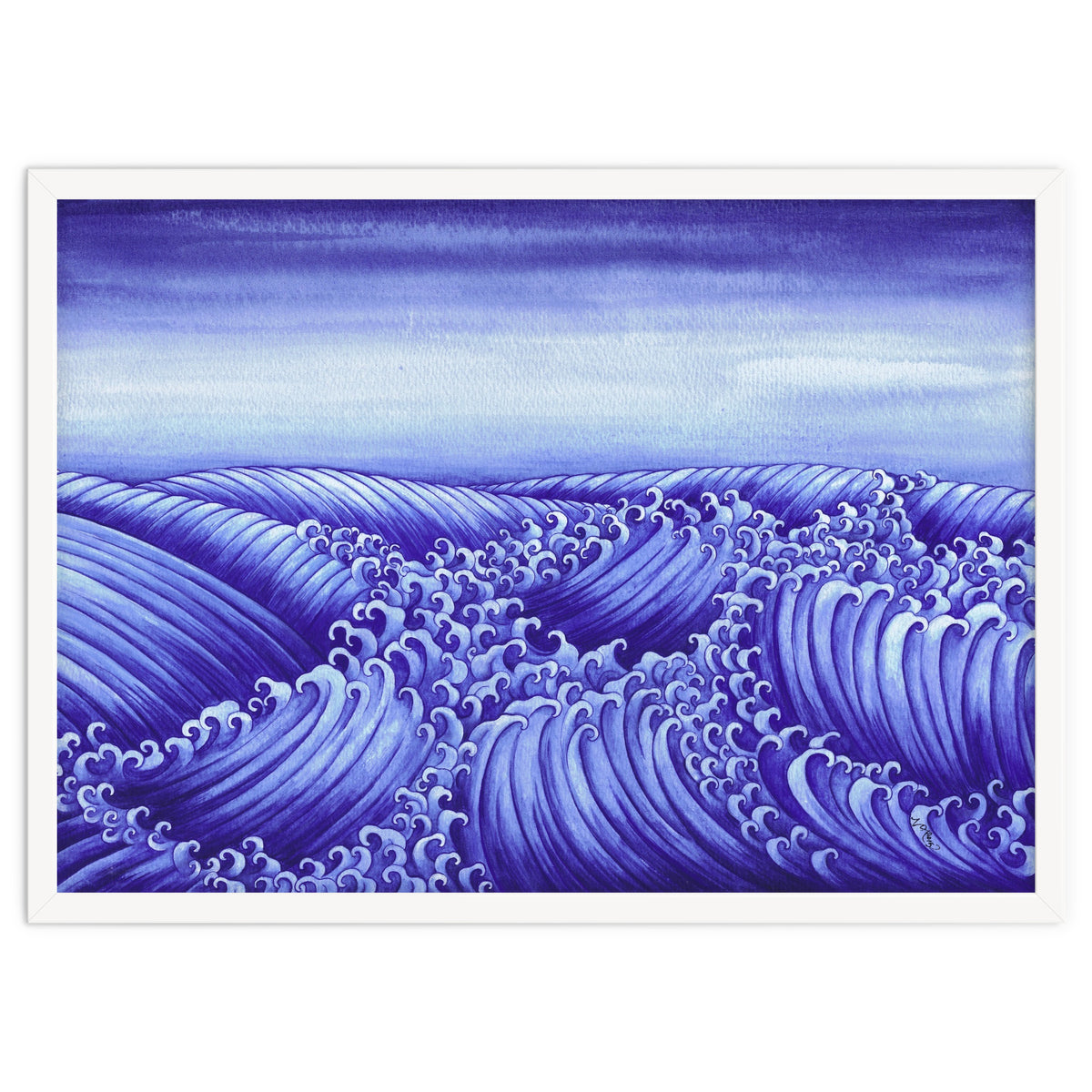 Turbulent Water Triptych part 2